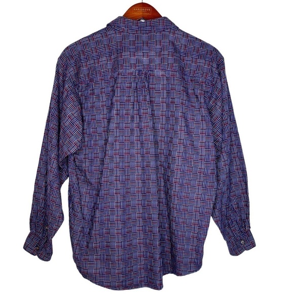 Patagonia Organic Cotton Button Up Pocket Shirt Size Medium in Multi Print - Picture 7 of 11